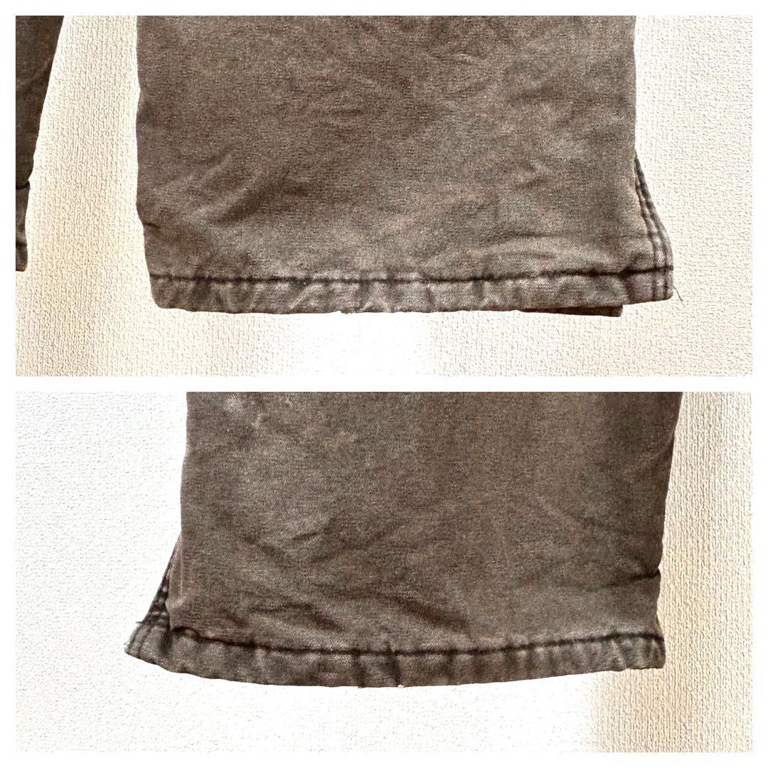 カーハートオーバーオールダブルニーダック地ペインターパンツw50革