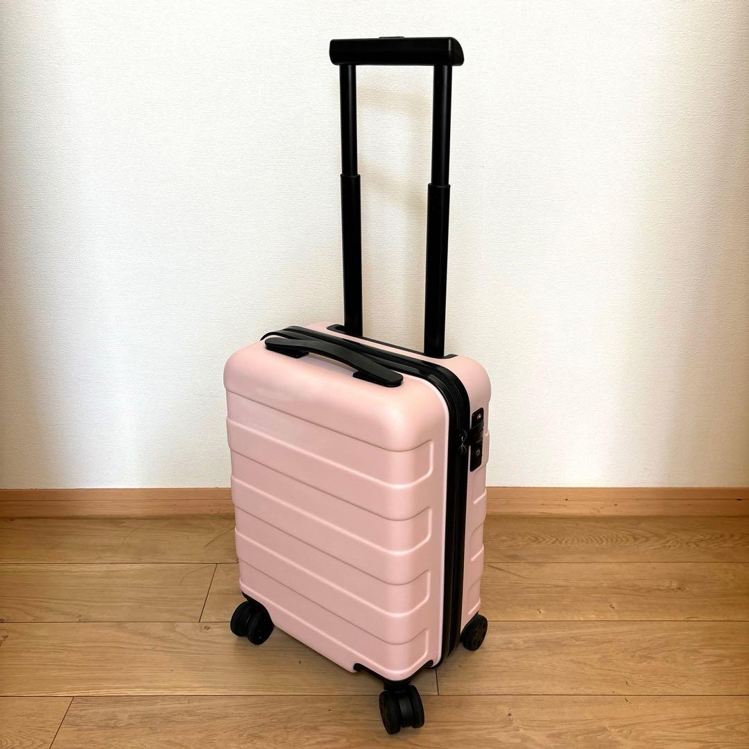 無印良品 ピンク 機内持ち込み可 スーツケース TSA鍵付き - メルカリ