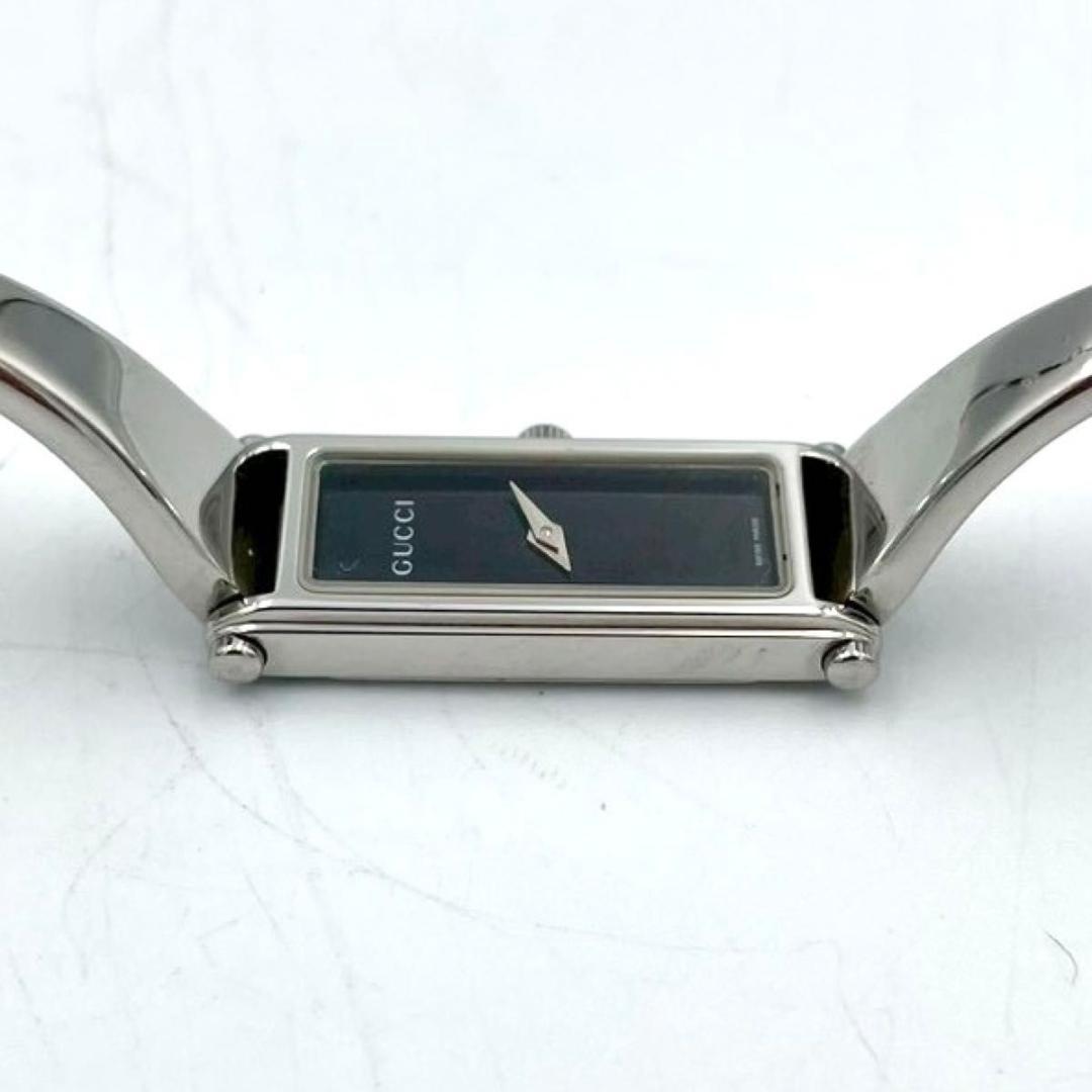 598 GUCCI グッチ 1500L 腕時計 クオーツ レクタンギュラー 稼働