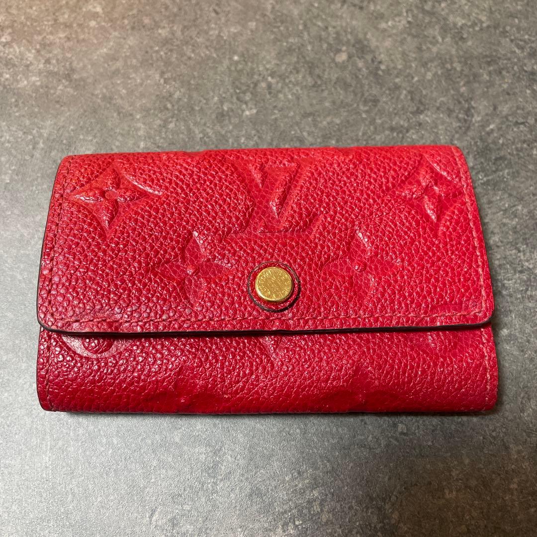 Louis Vuitton レッド キーケース