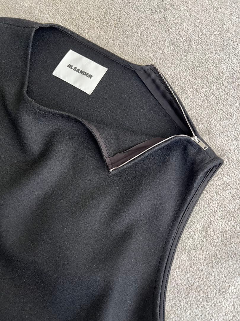 JIL SANDER ジルサンダー 23AW ベスト ノースリーブ トップス