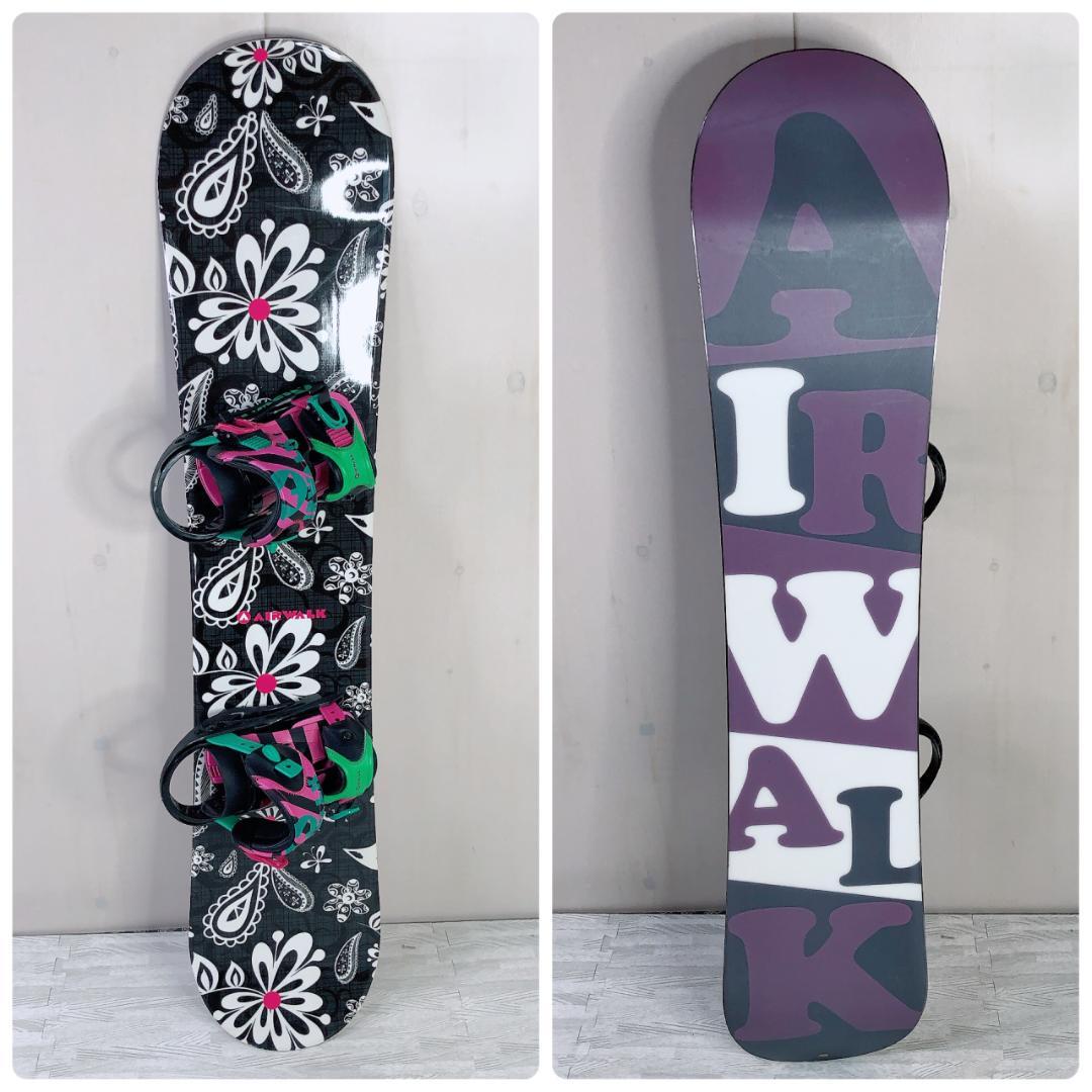 【まるみ　ブーツ無し】AIRWALK スノーボード 2点セット