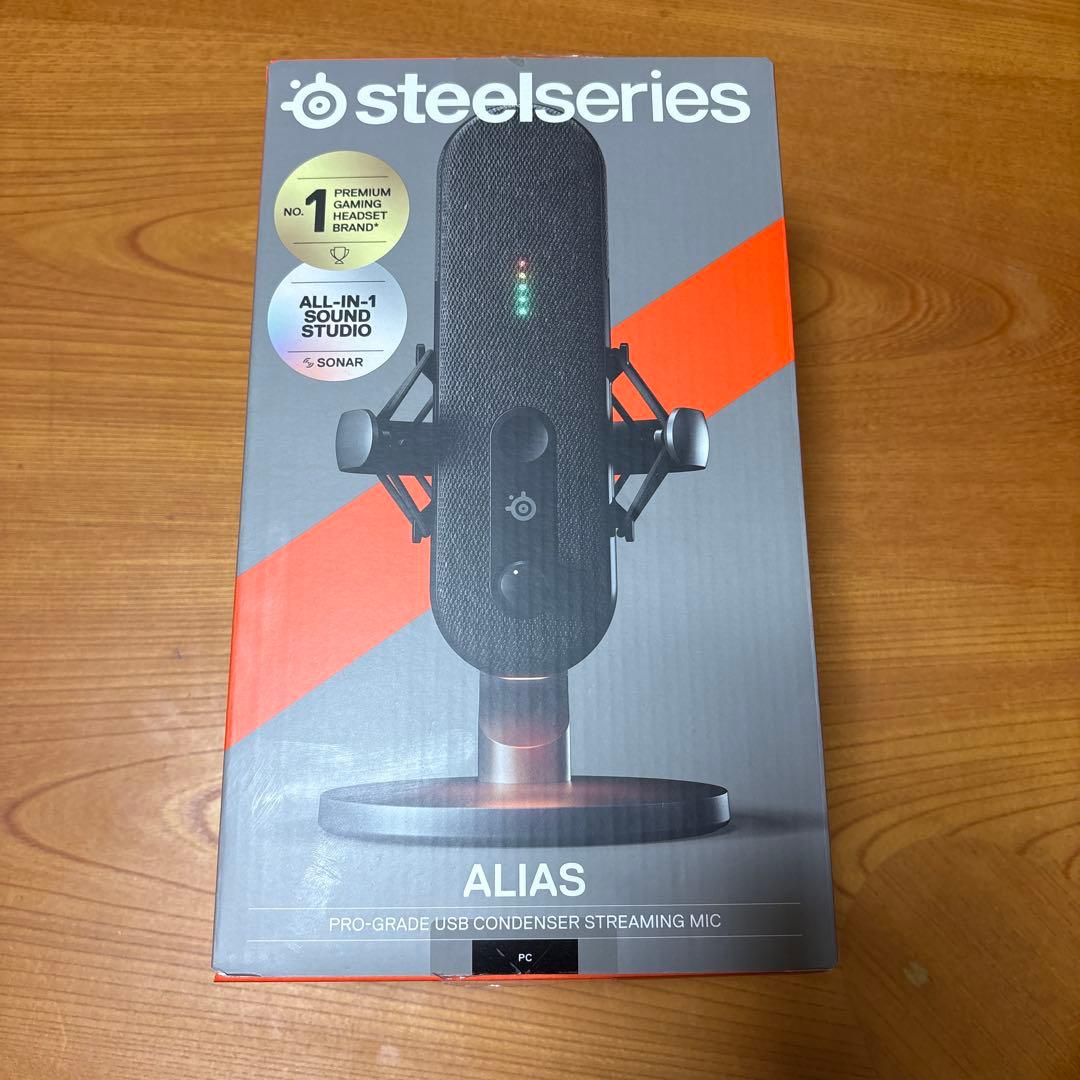 【極美品】SteelSeries Alias コンデンサーマイク SteelSeries Alias」の人気商品一覧 | 安い商品を通販サイトから探す