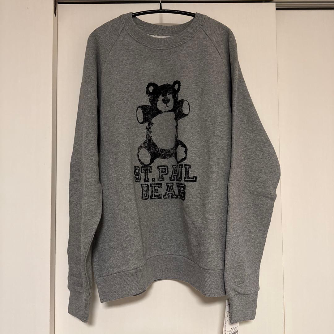 新品　RIKA ABE × Spick & Spanフロッキープリントスウェット