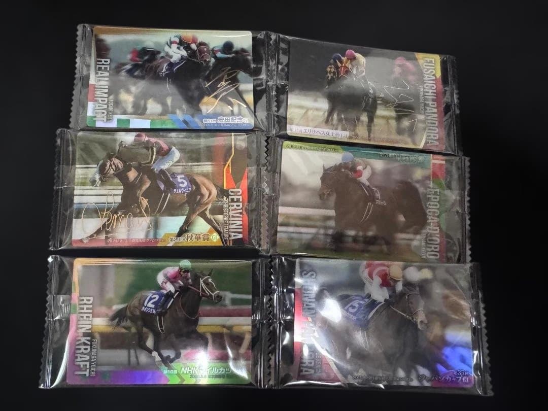 サラブレッドホースコレクション 箔押し3枚ノーマル3枚 - メルカリ