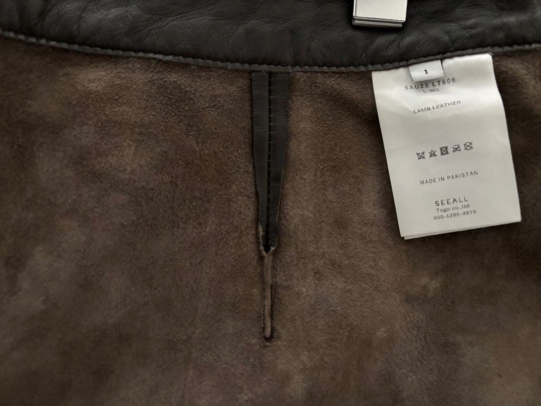 SEEALL[シーオール] leather cover SEEALL