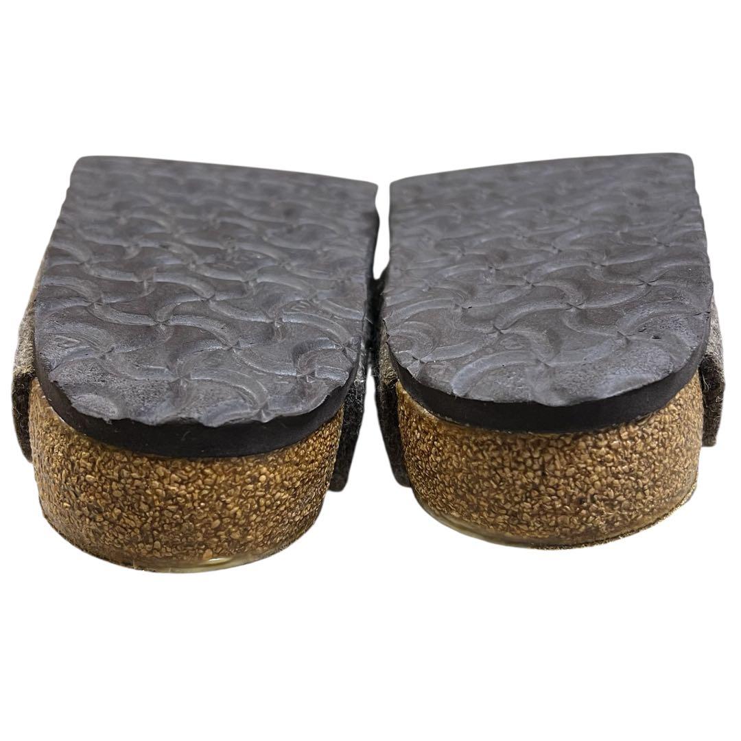 定価23,100円BIRKENSTOCK サンダル メンズダボス ウールフェルト