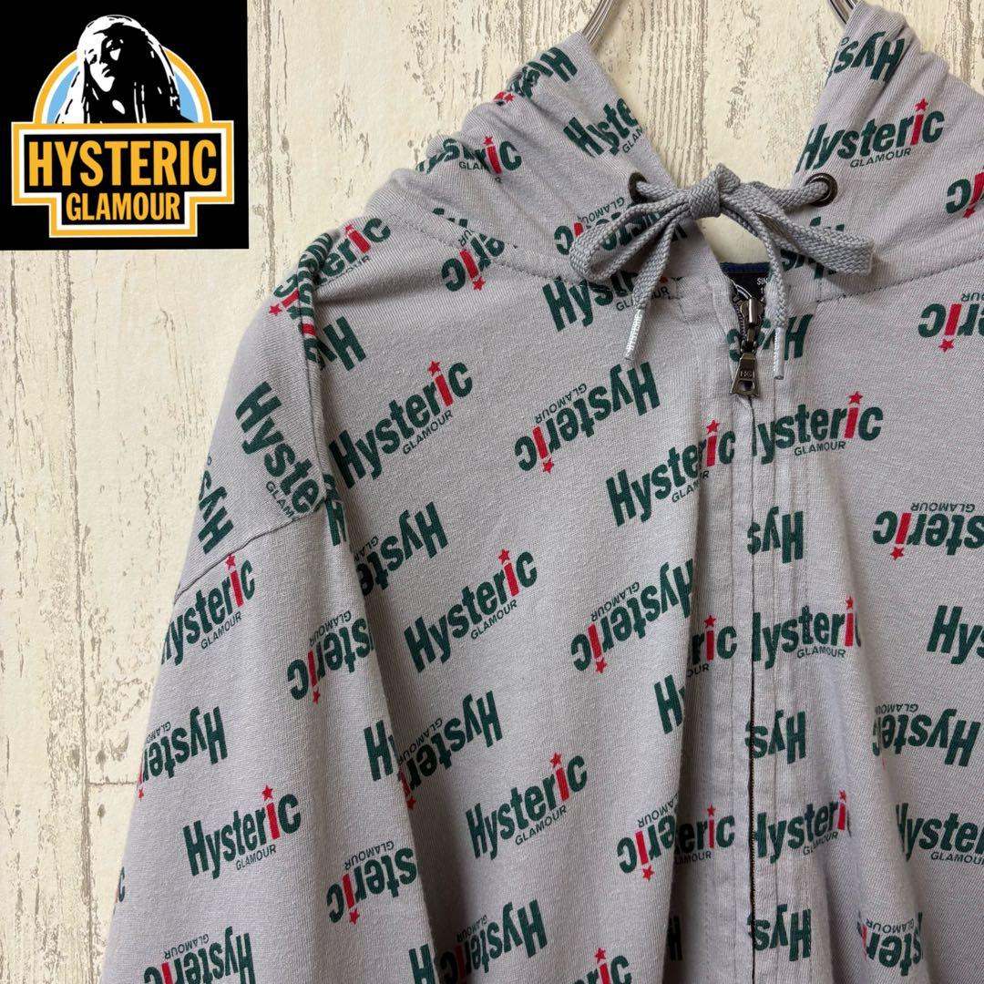 激レア】ヒステリックグラマー ジップパーカー ゆるだぼ 完売モデル