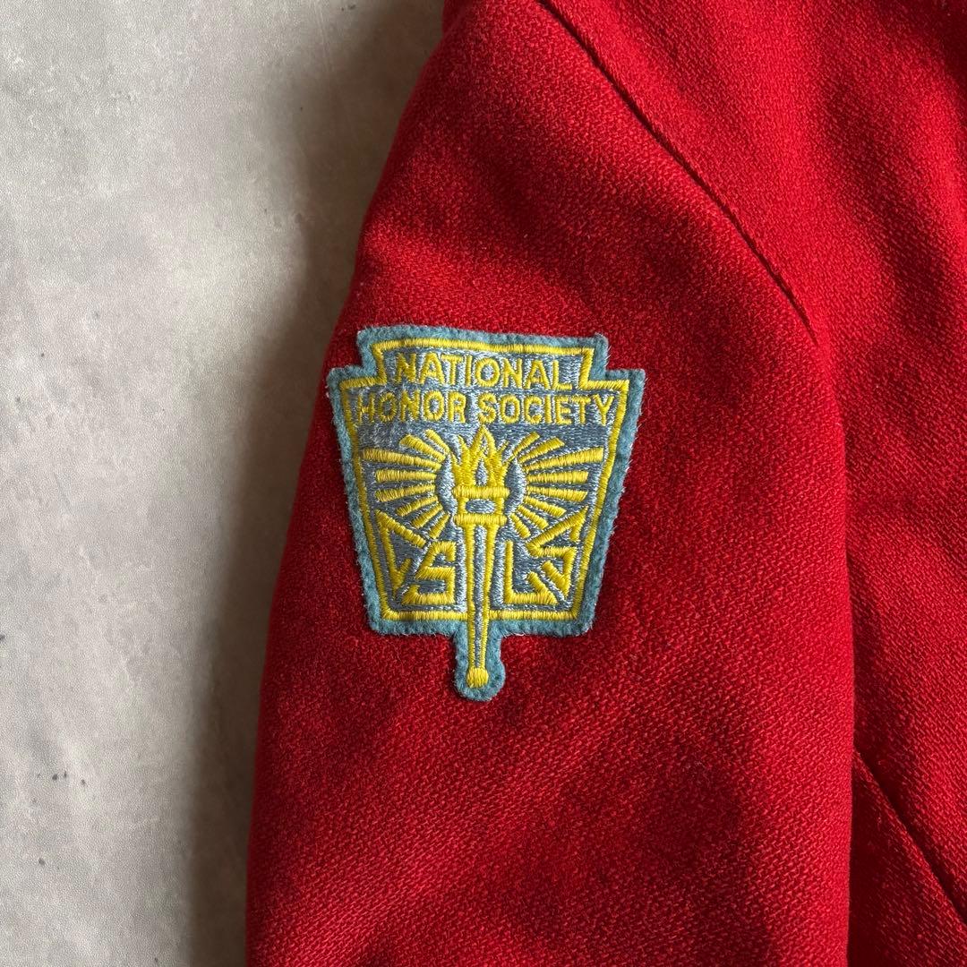 70-80s vintage】スタジャン セーラー ブルゾン 短丈 古着