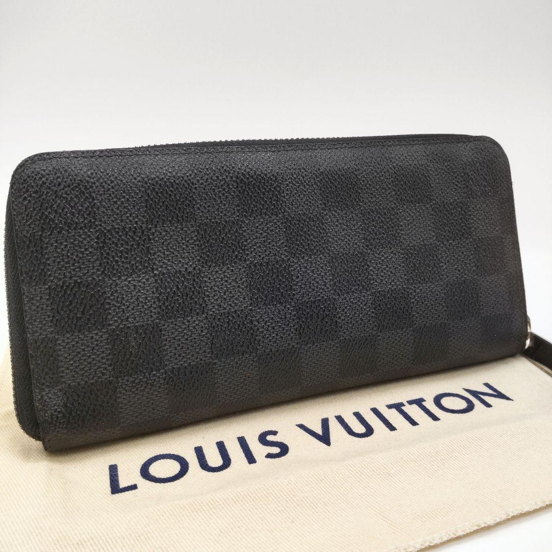 ルイヴィトン ダミエ グラフィット ジッピーウォレット ヴェルティカル