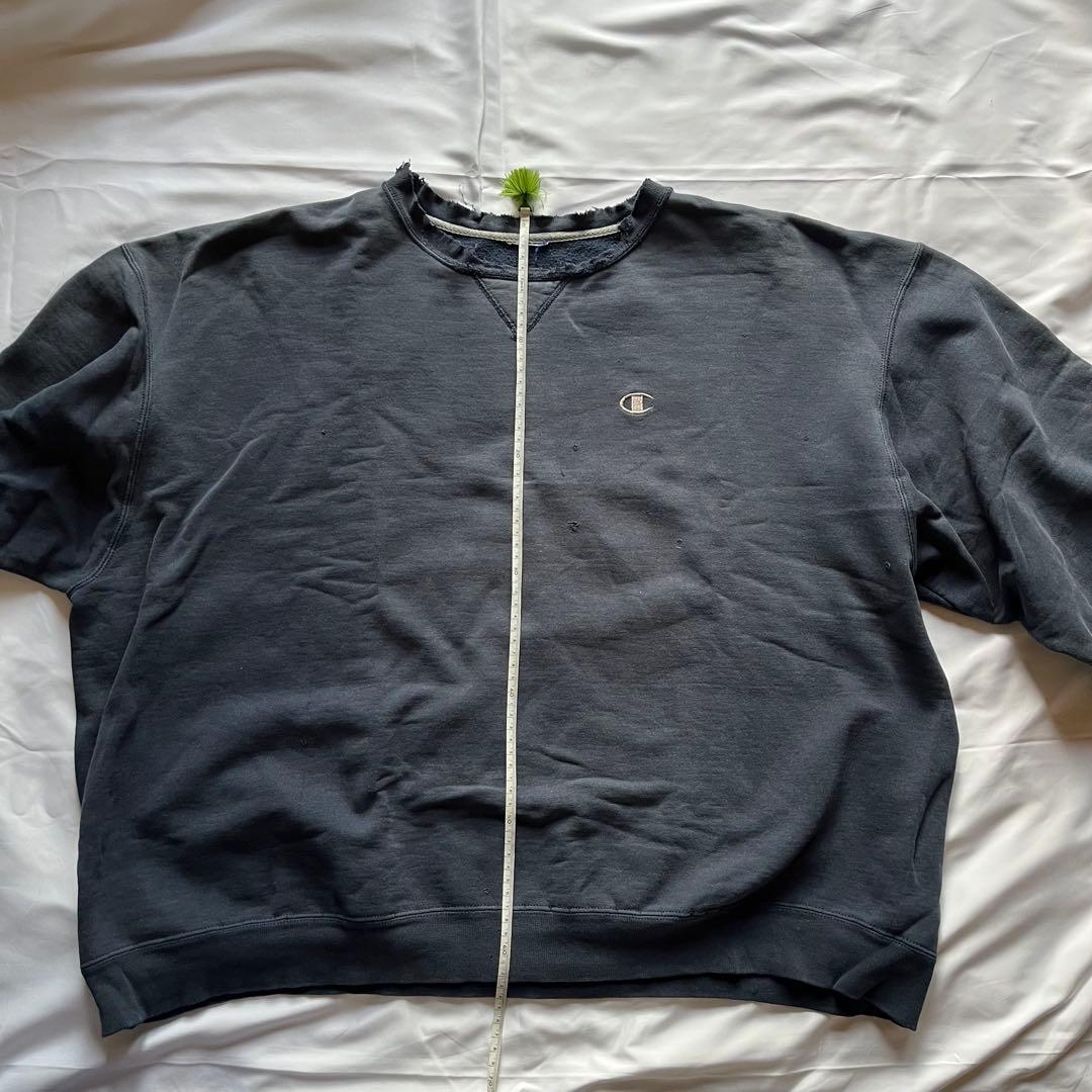 90s Champion リバースウィーブ スウェット 鬼フェード ヴィンテージ
