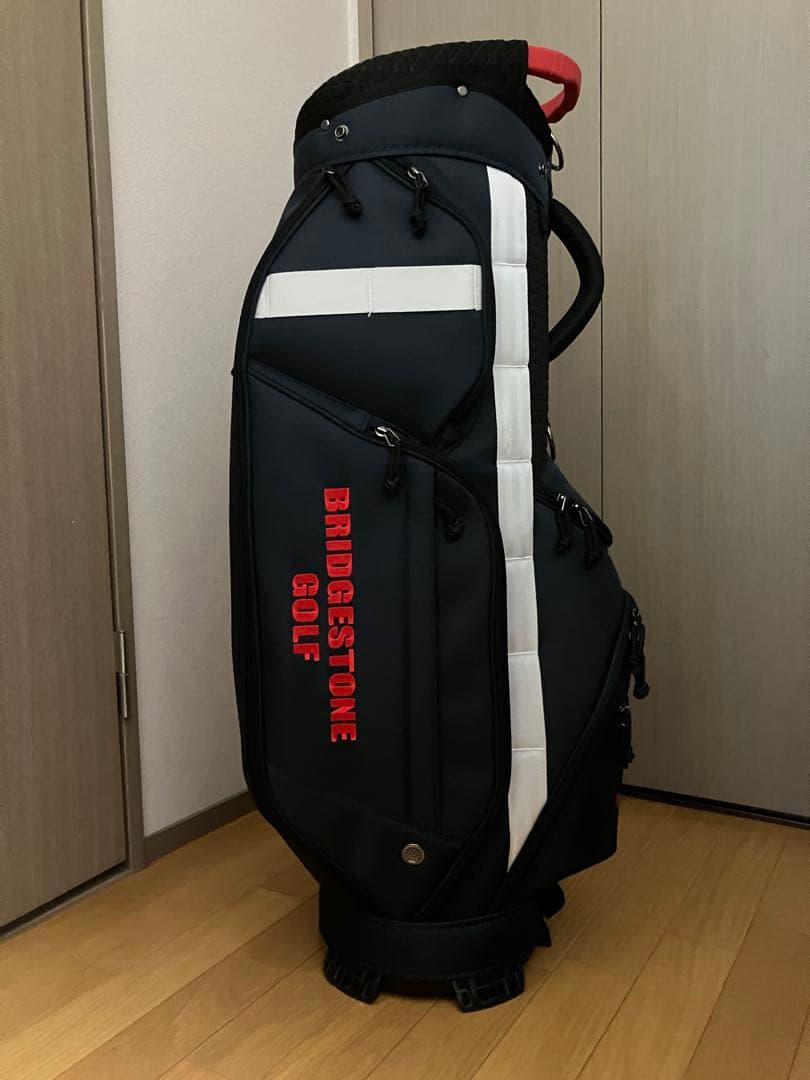Bridgestone Golf キャディバッグ ネイビー 無料名入れサービス】 軽量 スタンドモデル(NA(紺)): ギア|BRIDGESTONE