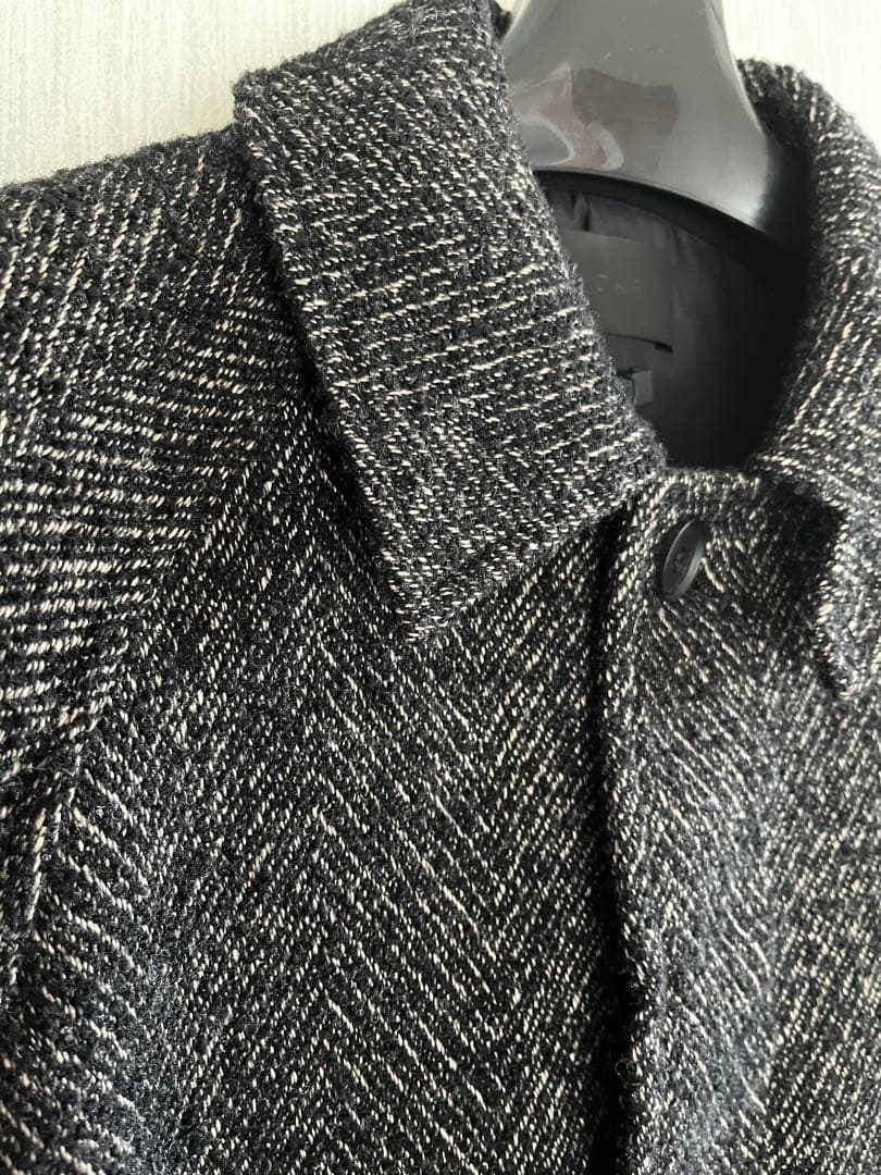 【新品未使用 最終値下げ】YOKE \"TWEED BALMACAAN COAT\"