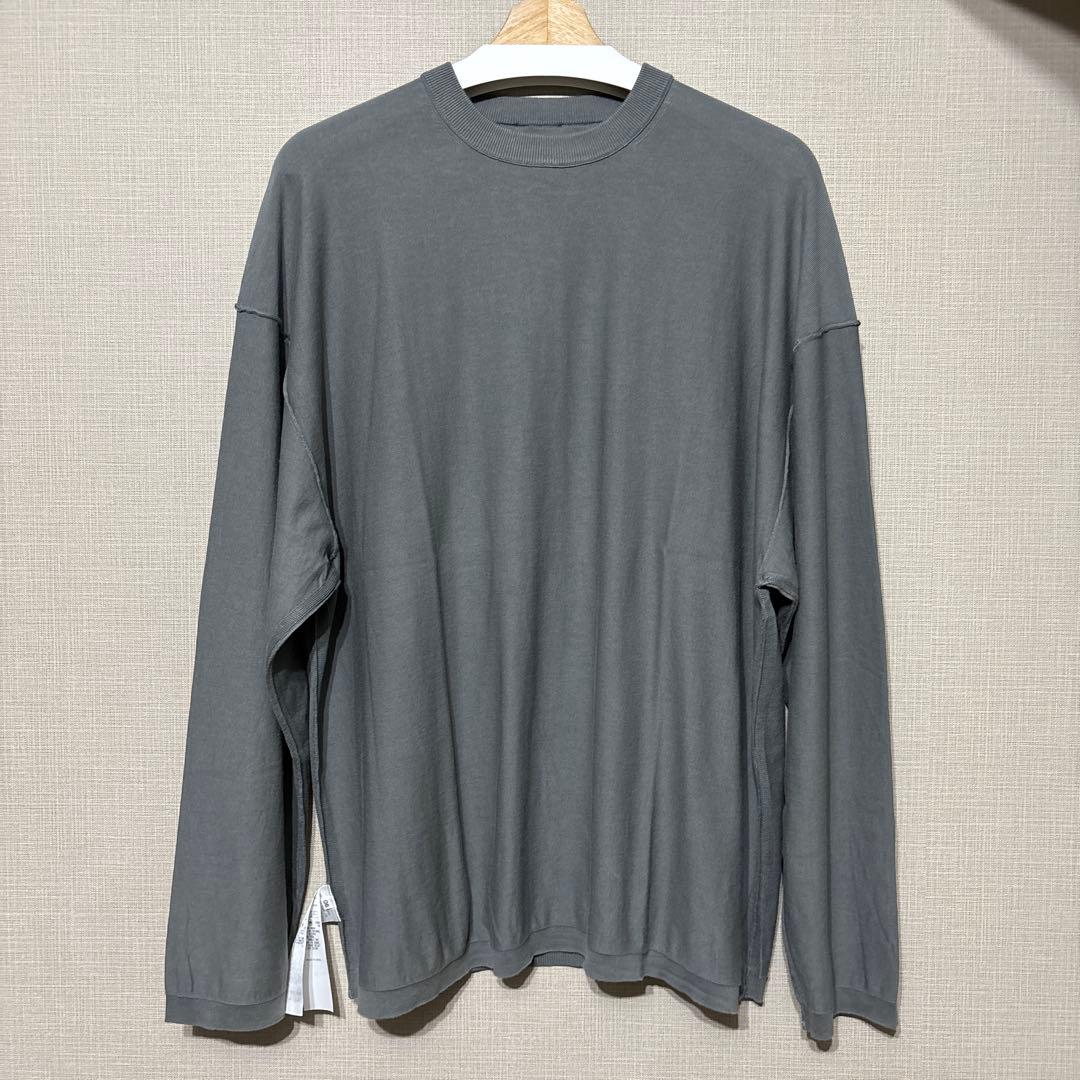 ATON ニット 6 SUVIN COTTON OVERSIZE SWEATER - メルカリ