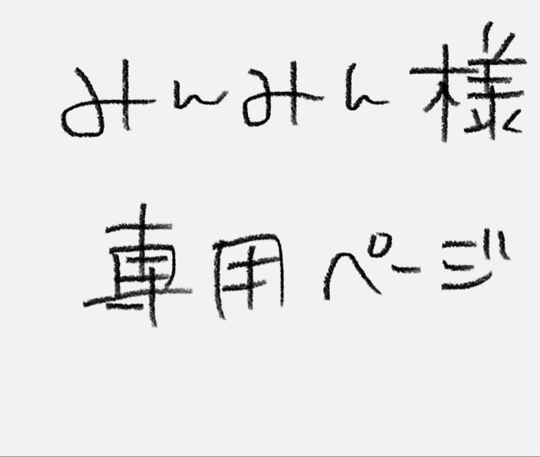みんみん様専用ページ - メルカリ