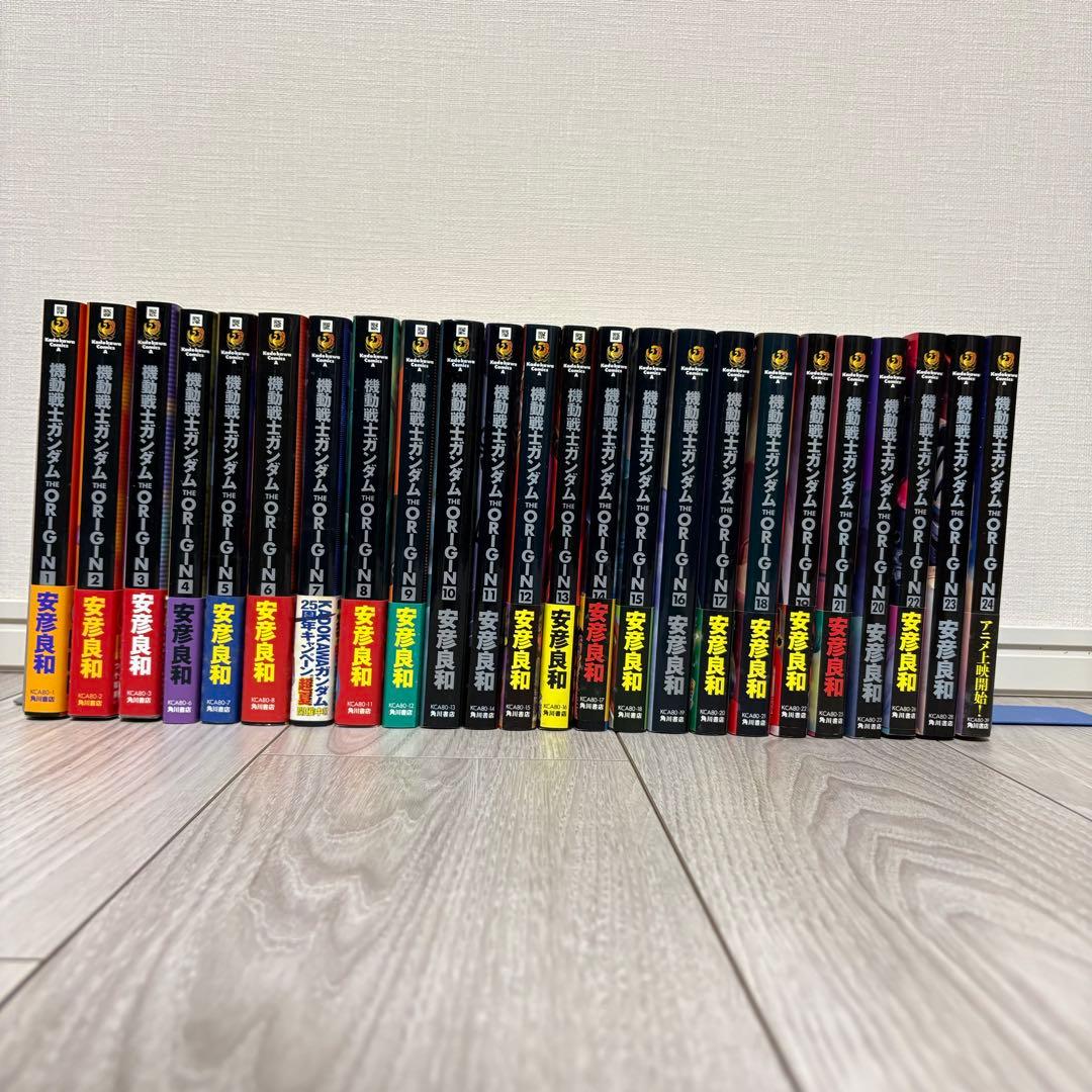 機動戦士ガンダム THE ORIGIN 全24巻セット - メルカリ