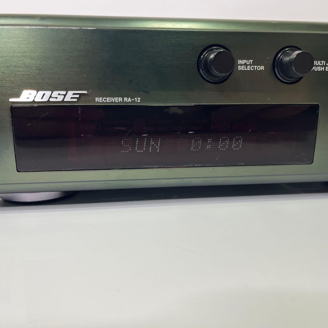BOSE RA-12 ステレオ レシーバー チューナー アンプ コンパクト - メルカリ
