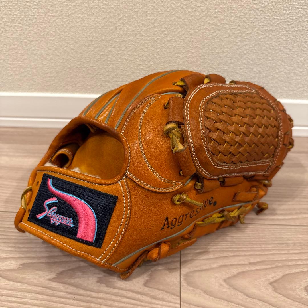 【レアラベル】久保田スラッガー KSN-L7S グローブ 軟式用 久保田スラッガー KSN-L7S ブラック 一般軟式用グラブ 内野手用 定番中