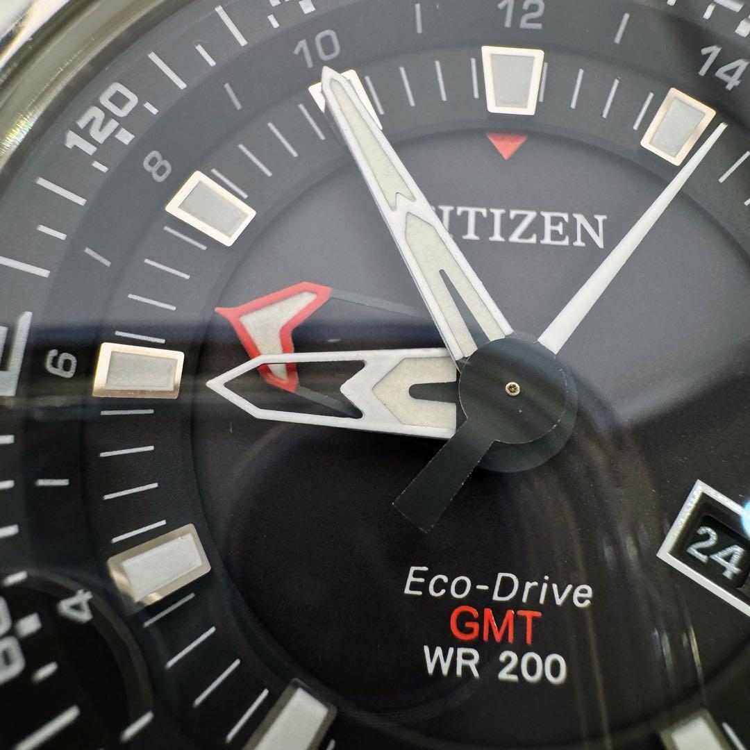 CITIZEN シチズン Eco-Drive GMT B877-R005600