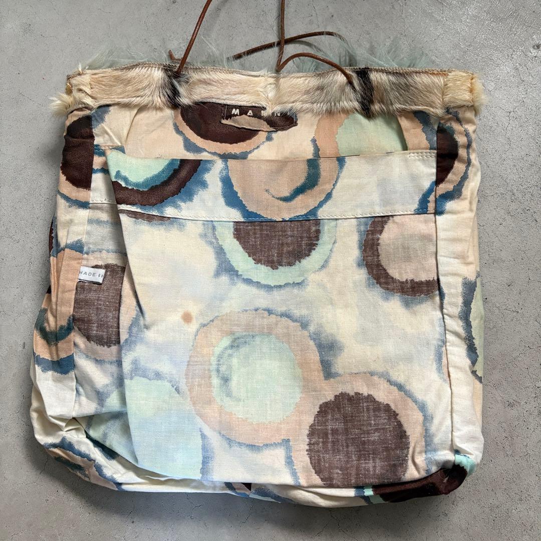 新年SALE☆MARNI ハラコ ファー トートバッグ - メルカリ