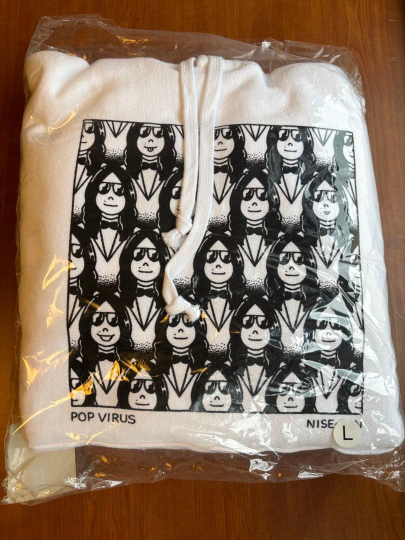 星野源 ニセさん パーカー Lサイズ - メルカリ