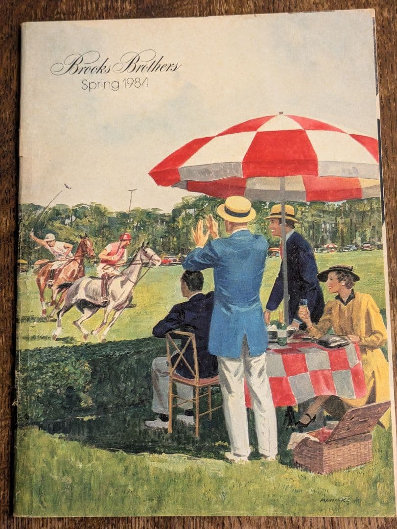 ブルックスブラザーズカタログ1982秋冬1983春1984春 - メルカリ