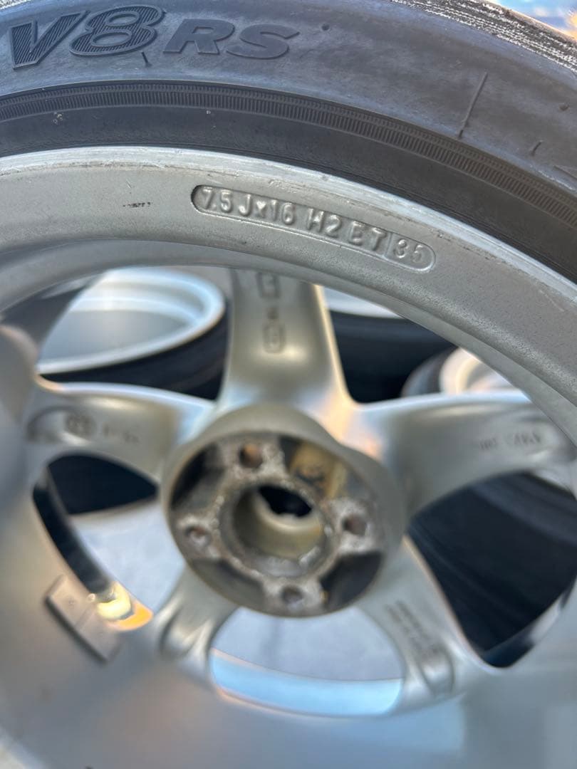 ANTERA タイヤホイールセット 7.5J 16インチ ET35 PCD100