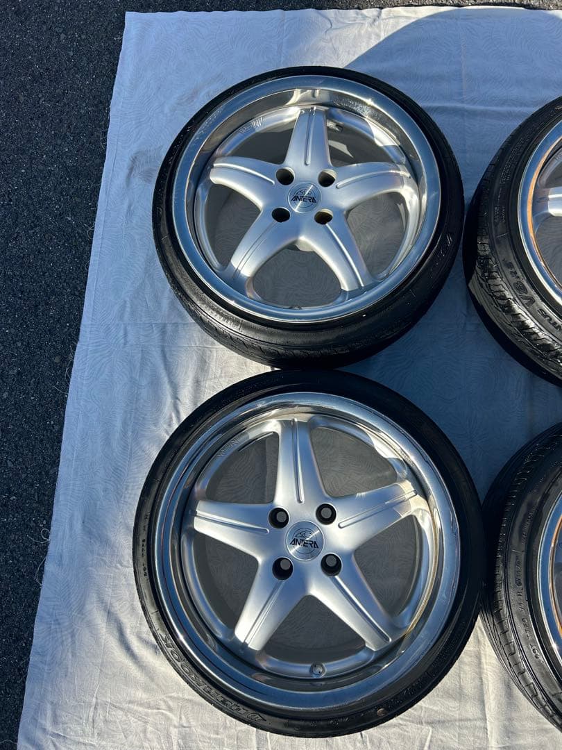 ANTERA タイヤホイールセット 7.5J 16インチ ET35 PCD100