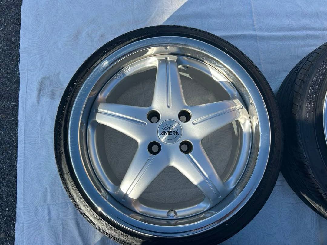 ANTERA タイヤホイールセット 7.5J 16インチ ET35 PCD100