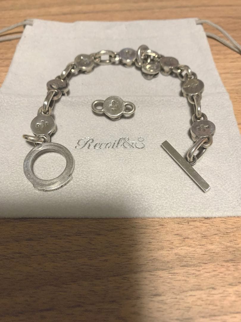 \"Recoil\"&co. ROSE BRACELET silver925 美品