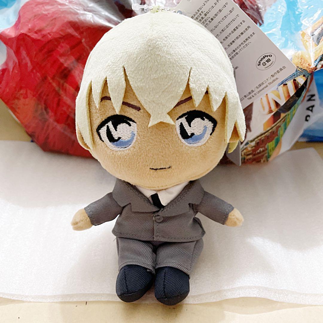 usj 名探偵コナン 降谷零 ボールチェーン ぬいぐるみ 安室透 - メルカリ
