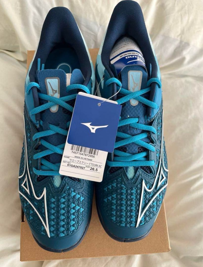 【新品未使用】Mizuno ミズノ テニスシューズ 26.5cm