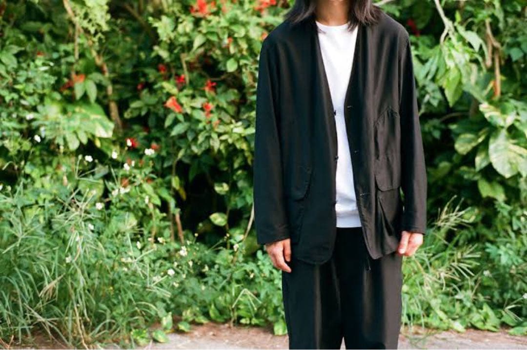 comoli コットンサテンハンティングジャケット コモリ - メルカリ