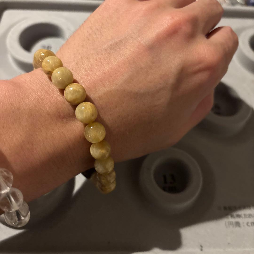 朱砂観音天珠様と密集ゴールドルチル