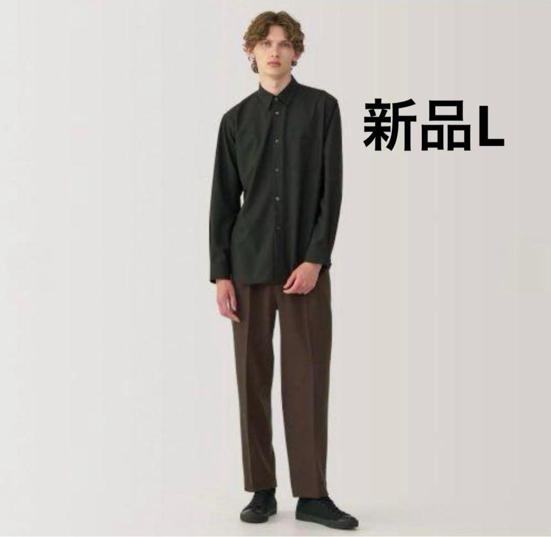 新品】MUJI Laboカシミヤ混タックパンツ ダークブラウン L - メルカリ