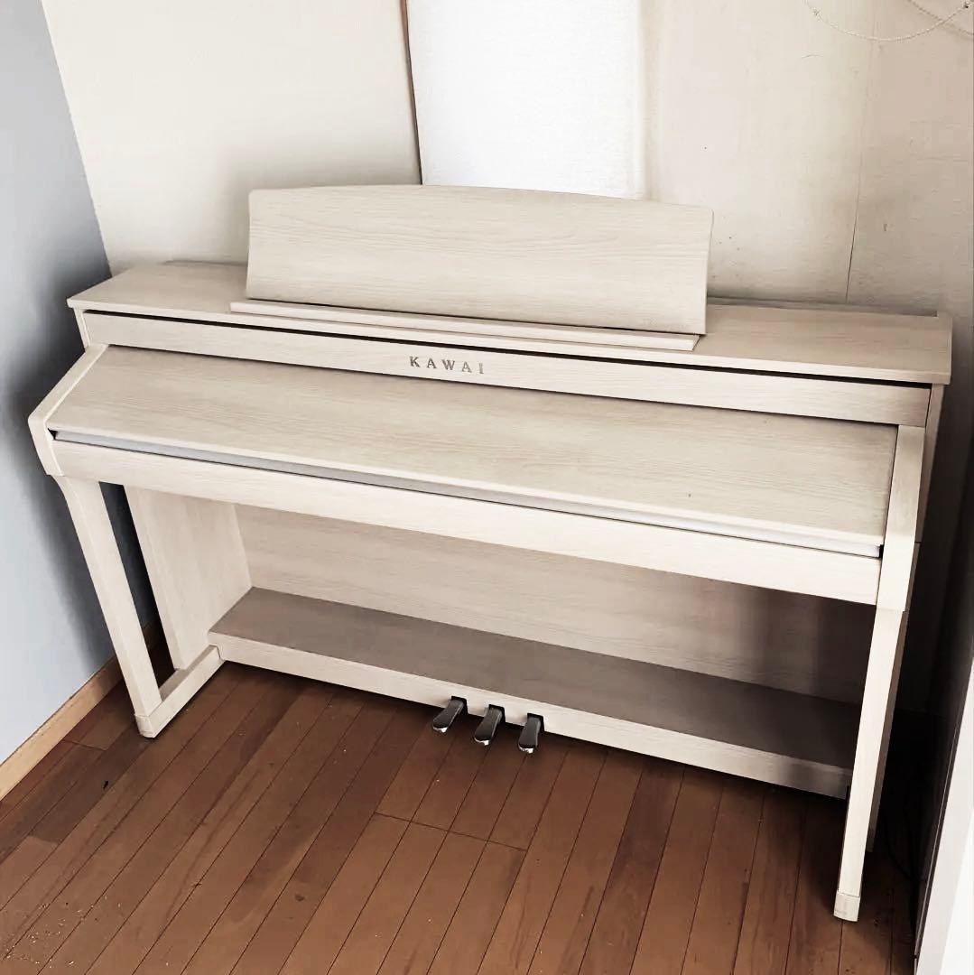 KAWAI 電子ピアノ ホワイト CA58 2018年製 カワイ S115926808 - 鍵盤