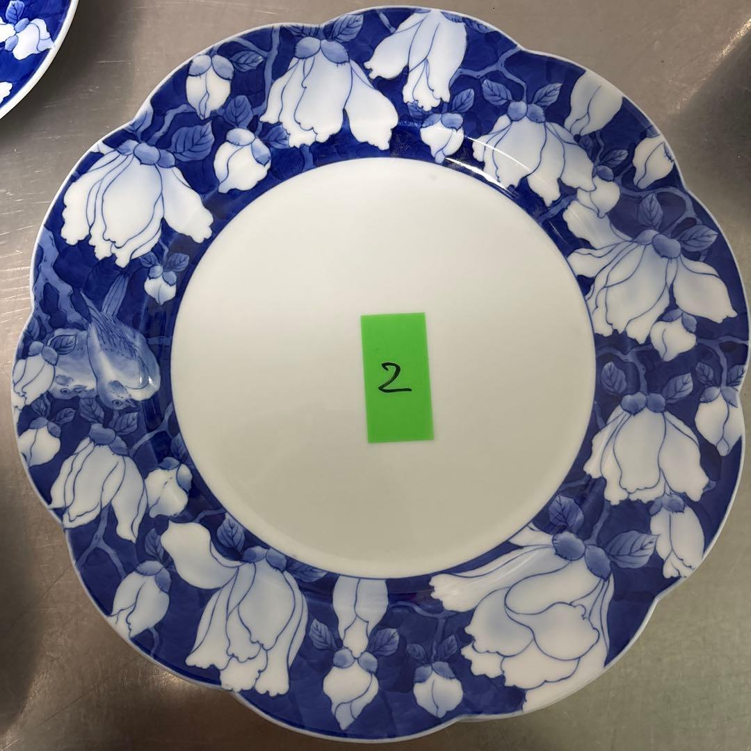 akikoさま専用3 深川製磁 花鳥外濃 ミート皿