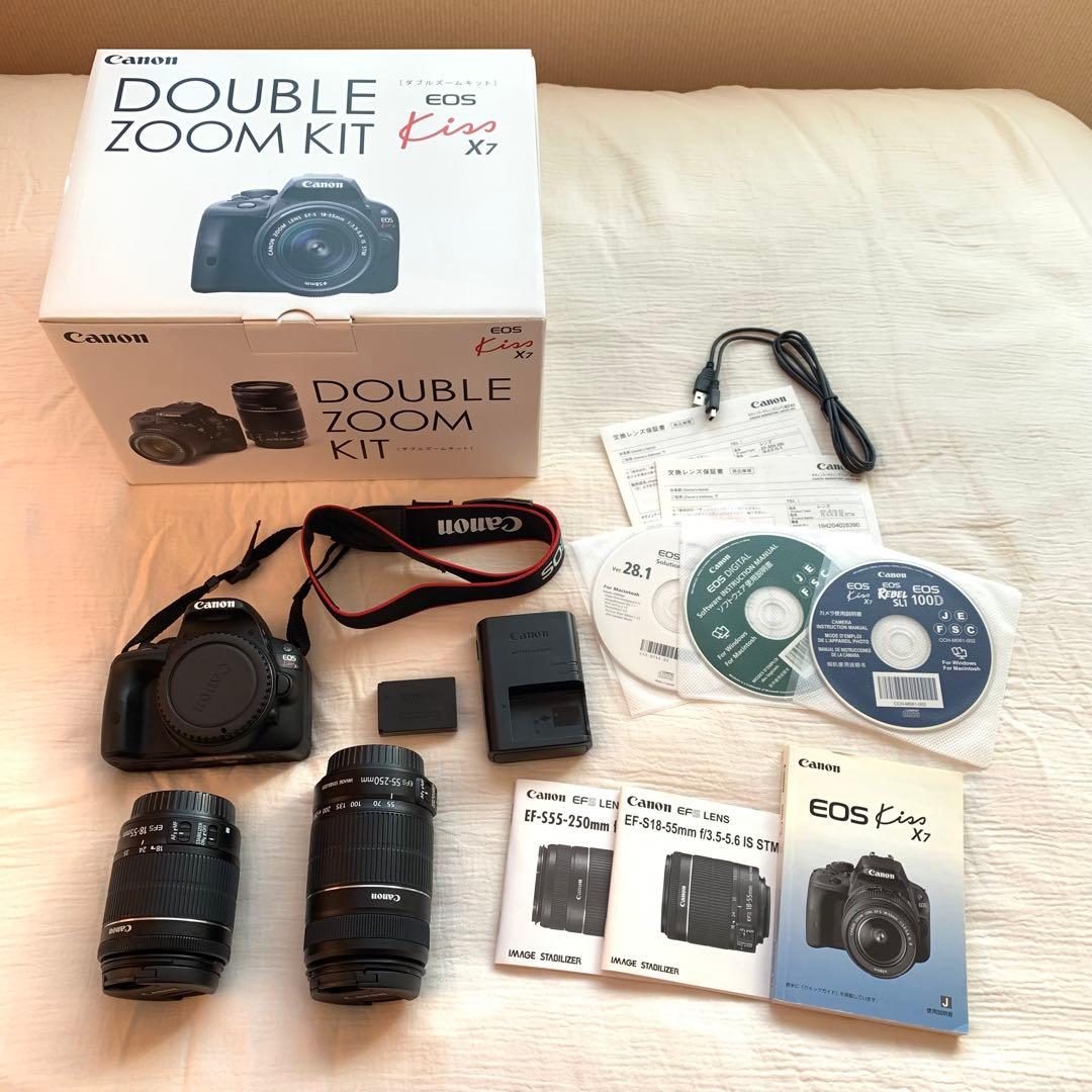 EOS Kiss X7 ダブルズームキット CANON EOS Kiss X7 ダブルズームキット 価格比較 - 価格.com