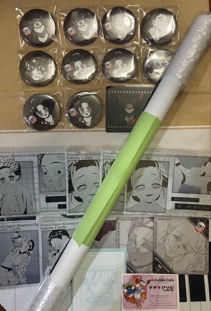 鬼滅 ダイニング お楽しみくじ Wチャンス B2ポスター 恋雪 A 他計22