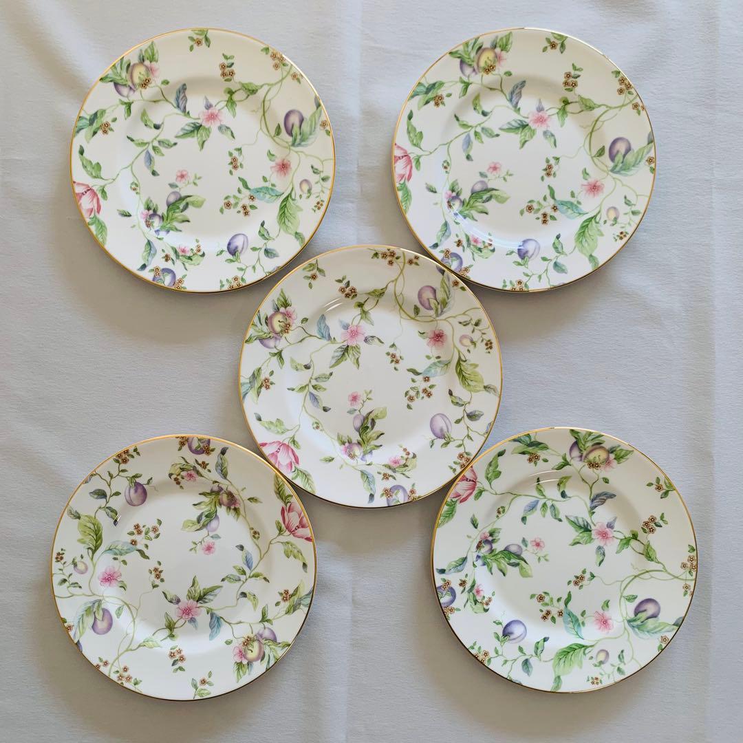 ウェッジウッド　スウィートプラム　ケーキプレート