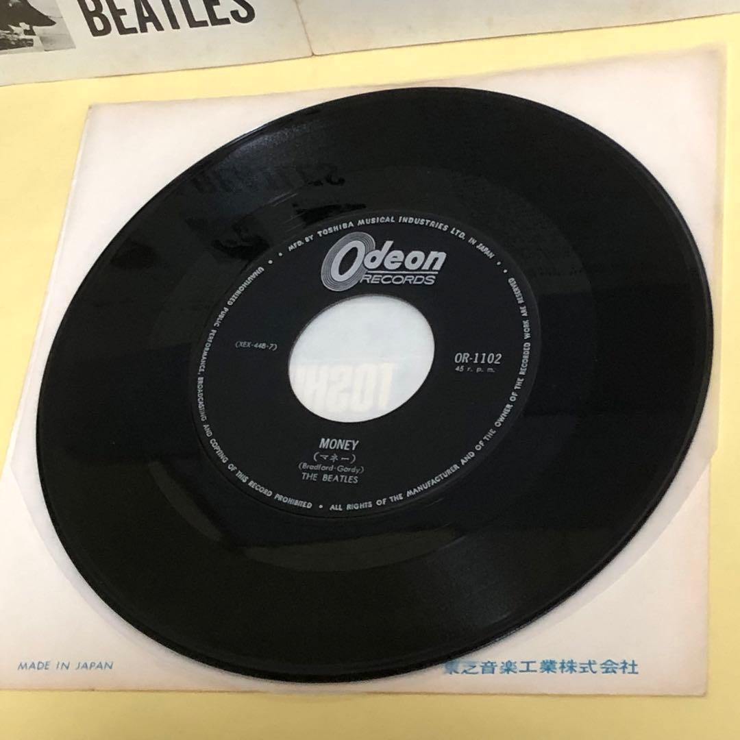 ビートルズ○プリーズ ミスター ポストマン ◉希少 オデオン フチ有り