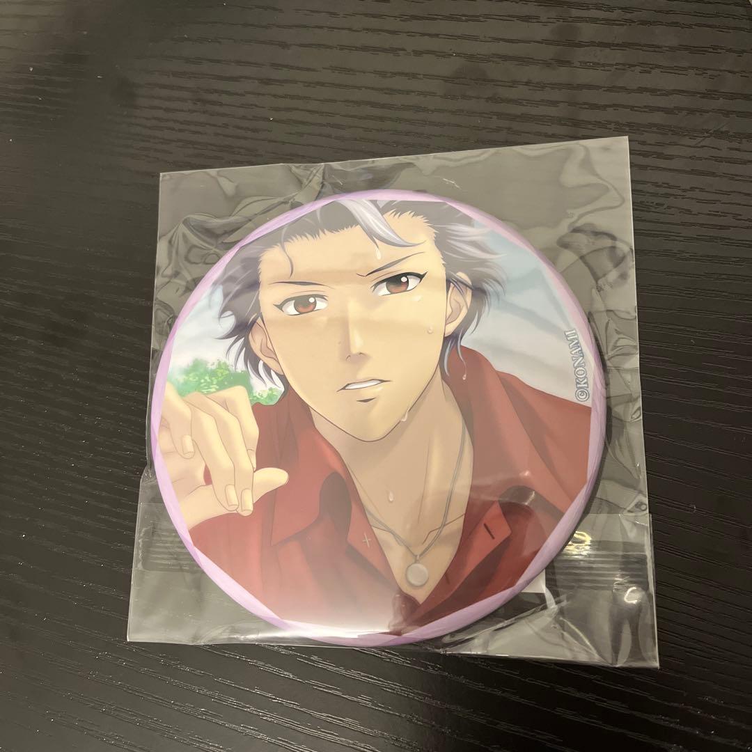 ときメモGS3ビッグ缶バッジ 設楽聖司 - メルカリ