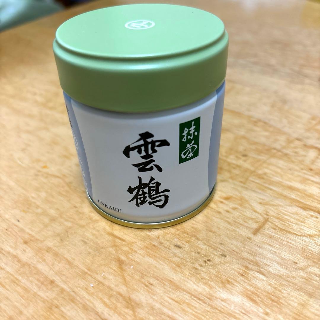 丸久小山園 抹茶 雲鶴40g缶 丸久小山園 抹茶「雲鶴（うんかく）」 40g 缶入り - Matcha Powder
