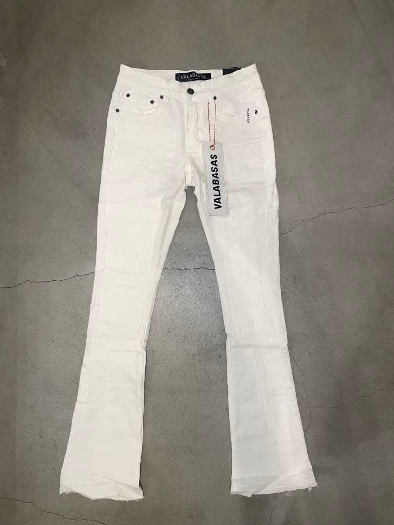 VALABASAS バラバサス ホワイト ブーツカットデニム 29 新品未使用