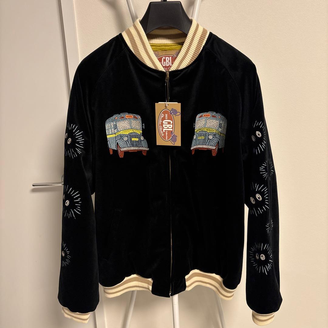 GBL スタジオジブリ スカジャン XL となりのトトロ 疾風ネコバス