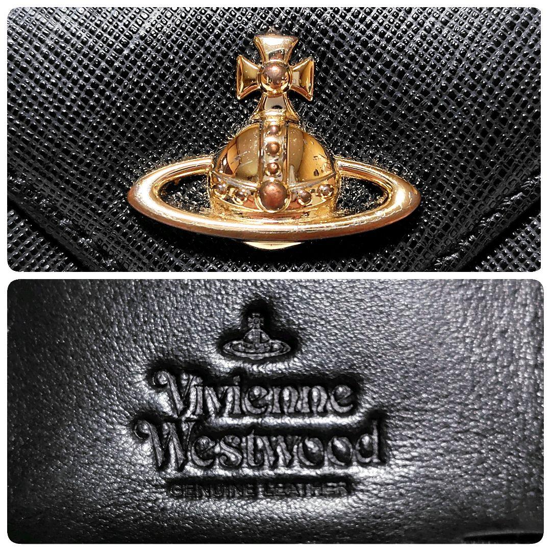 人気✨　ヴィヴィアンウエストウッド　ミニ財布　黒　レザー　オーブ　ユニセックス