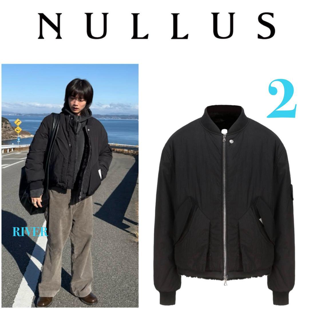 NULLUS】REVERSIBLE PADDED BOMBER - メルカリ
