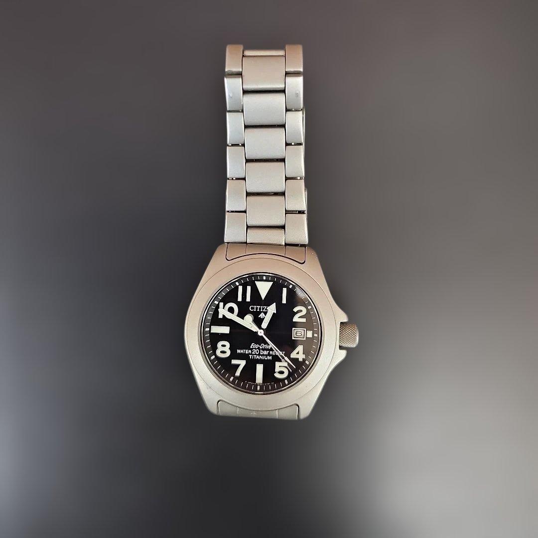 シチズン エコドライブ 7828-H09971 TA チタン メンズ - メルカリ