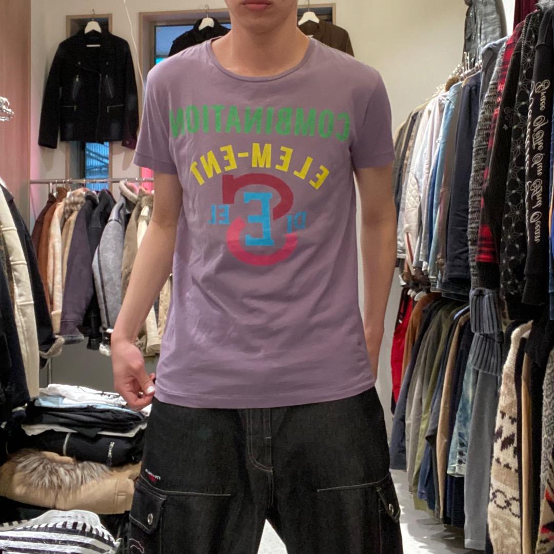 DIESEL 90s M シングルステッチ y2k アーカイブ プリントTシャツ