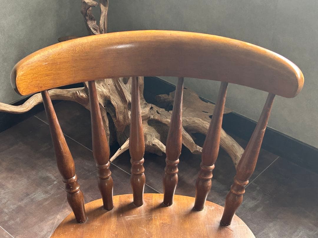 ウィンザーチェア スポークチェア ヴィンテージ レトロ クラシック 2脚 IR